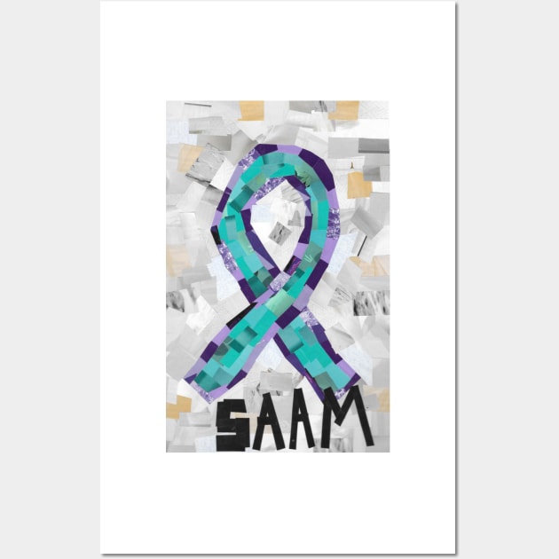 Sexual Assault Awareness Month Wall Art by cajunhusker